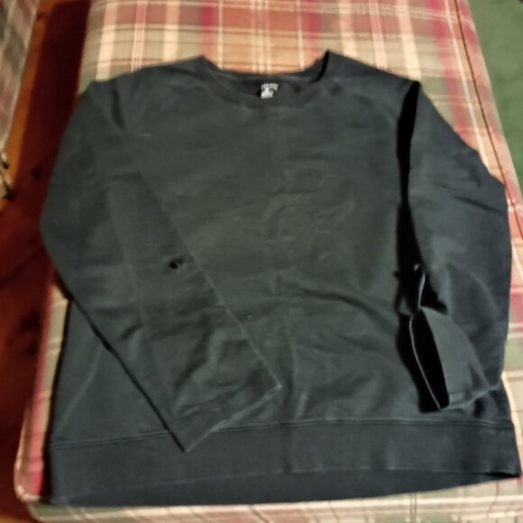 Lands' End black ;png sleeved tee shirt - Picture 1 of 6